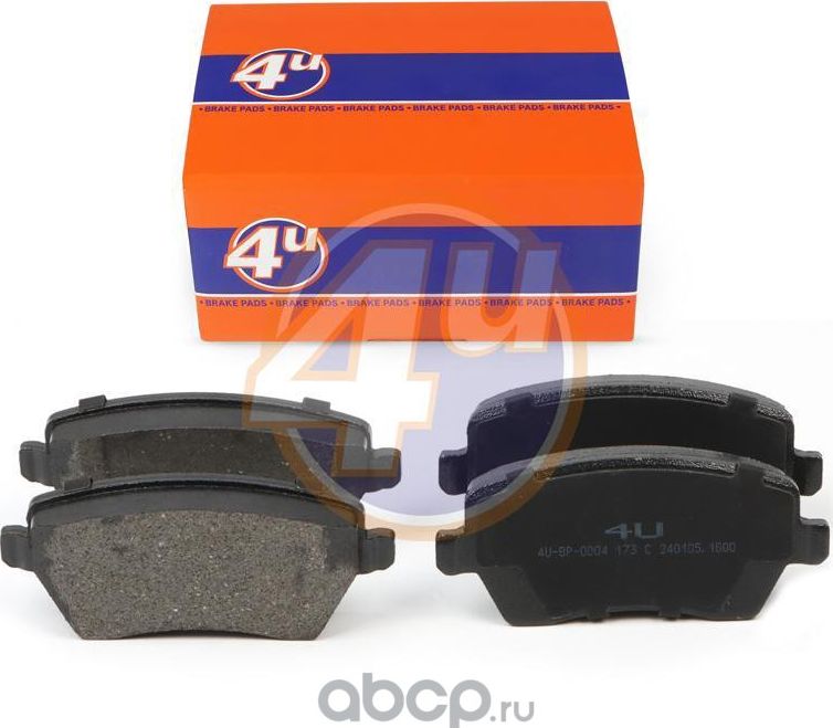 Колодки тормозные (4U). Артикул 4UBP0004
