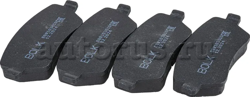 Колодки передние LADA Largus 16кл., Renault Logan (2008 -) BOLK BBR103010 Bolk. Артикул BBR103010