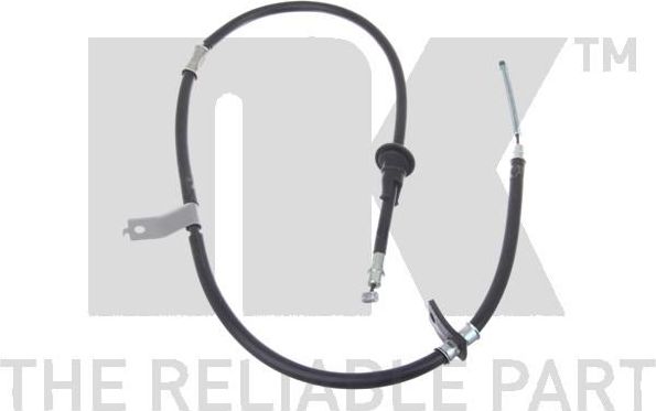 Трос ручника (тросик ручного тормоза) NK. Артикул 903404