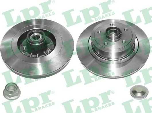 Тормозной диск LPR LPR HUB BRAKE DISC LINE задний для Renault Megane II 2004-2008. Артикул R1048PCA
