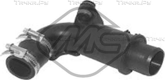Патрубок интеркулера Metalcaucho. Артикул 06868