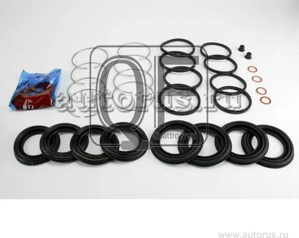 РЕМКОМПЛЕКТ СУППОРТА ТОРМОЗНОГО ПЕРЕДНЕГО (Quattro Freni). Артикул QF40F00038