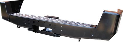 Бампер силовой РИФ задний с площадкой под лебедку стандарт для УАЗ Patriot 2005-2014. Артикул RIF060-21300