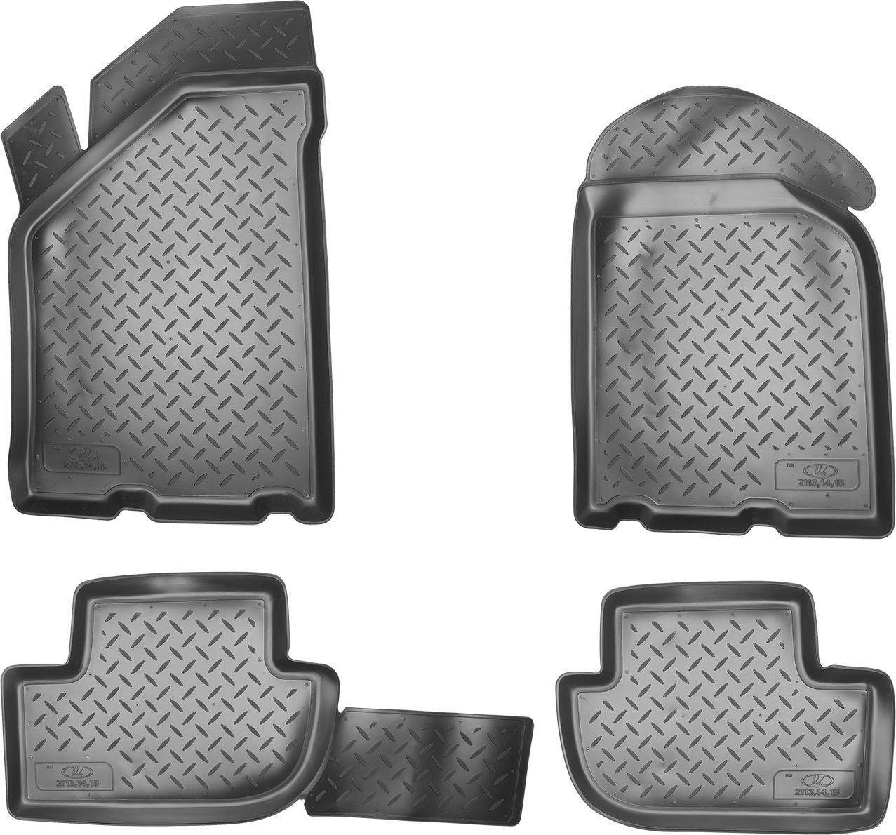 Коврики Норпласт для салона Lada (ВАЗ) 2115 1997-2012. Артикул NPL-Po-94-15