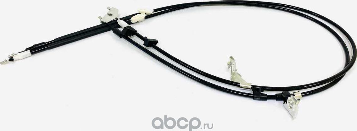 Трос стояночного тормоза (с наконечниками в сборе) (Ukorauto). Артикул U0107256