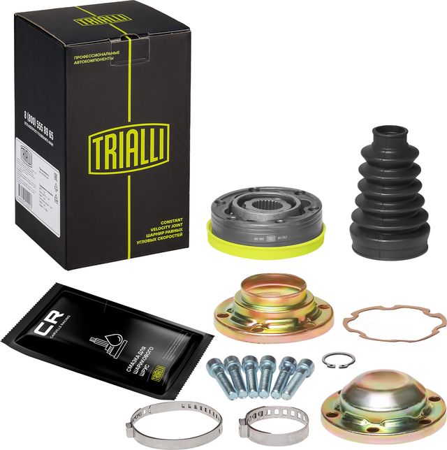 Шрус внутренний (граната) Trialli передний для Volkswagen Touran I 2003-2010. Артикул GO 1807