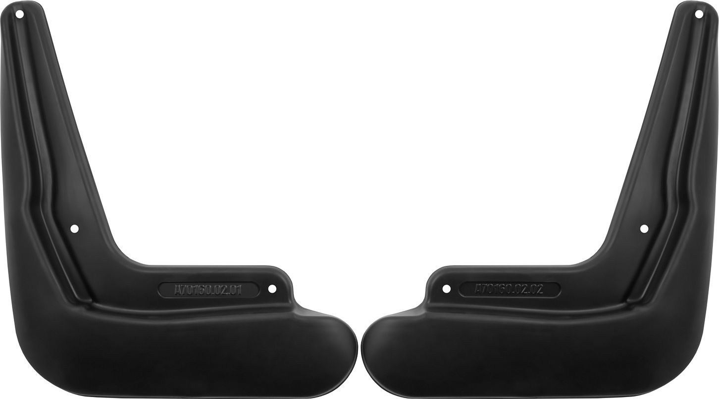 Брызговики Frosch (в пакете) задняя пара для Chery Arrizo 8 2022-2026. Артикул NLF.A70160.E0