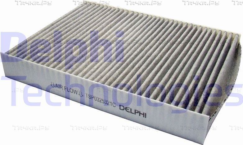 Салонный фильтр Delphi для Renault Grand Scenic III 2009-2015. Артикул TSP0325321C