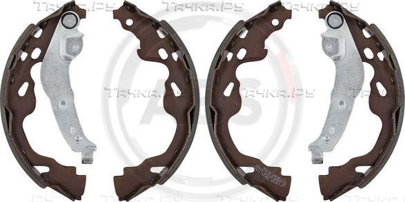 Тормозные колодки ABS задние для Toyota Aygo I 2005-2014. Артикул 9165