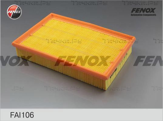 Воздушный фильтр Fenox передний для Volvo S40 I 1999-2003. Артикул FAI106