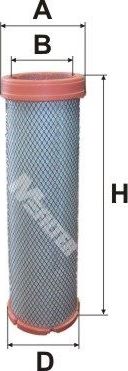 Фильтр воздушный MFilter. Артикул A 821/1