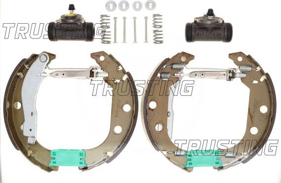 Тормозные колодки Trusting - задние для Citroen ZX 1993-1997. Артикул 6151