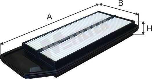 Воздушный фильтр MFilter для Honda Accord VII 2003-2008. Артикул K 7112