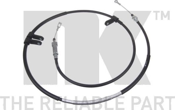 Трос ручника (тросик ручного тормоза) NK. Артикул 901972