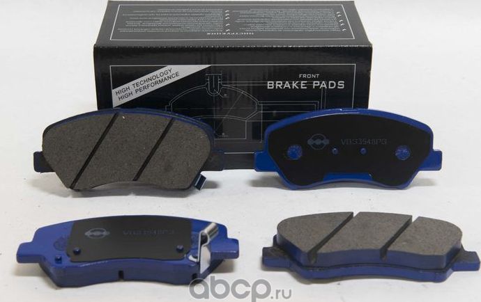 VBS3548PS VBS3548PS КОЛОДКИ ТО (Vite). Артикул VBS3548PS