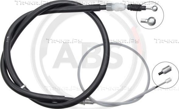 Трос ручника (тросик ручного тормоза) ABS. Артикул K14039