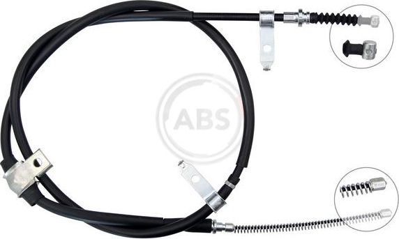 Трос ручника (тросик ручного тормоза) ABS. Артикул K19813