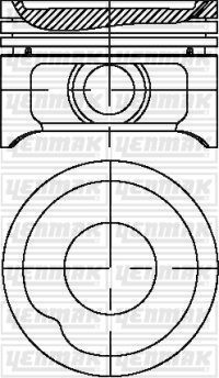 Поршень Yenmak для Opel Combo B 1994-2001. Артикул 31-03819-100