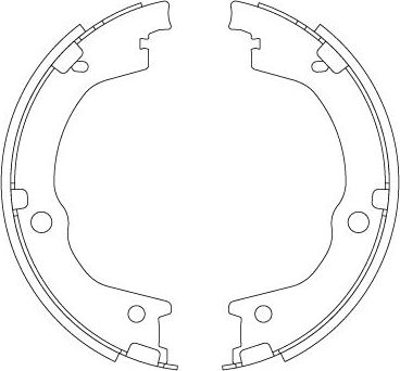 Тормозные колодки (стояночная тормозная система) TRW. Артикул GS8829