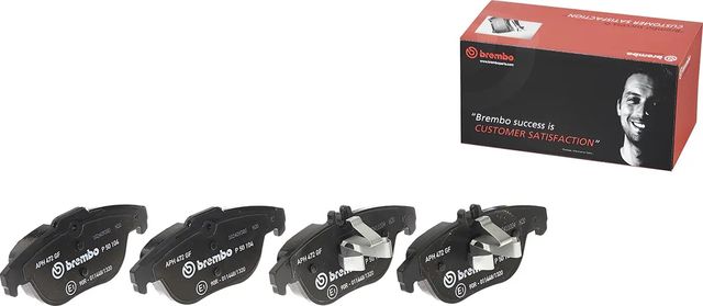 Тормозные колодки Brembo задние для Mercedes-Benz GLK-Класс I (X204) 2008-2015. Артикул P 50 104