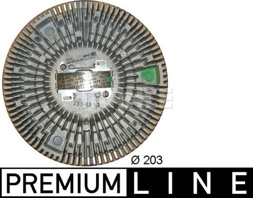 Муфта вентилятора (вискомуфта) Mahle Premium для DAF XF 95 1997-2002. Артикул CFC 35 000P