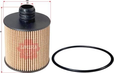 Масляный фильтр Sakura для Fiat Ducato III 2011-2026. Артикул EO-66030