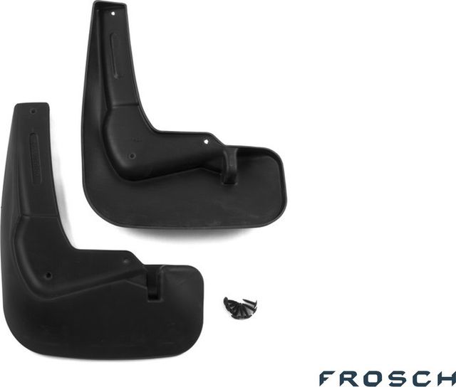 Брызговики Frosch (в пакете) передняя пара для Peugeot 4008 2012-2024. Артикул NLF.38.22.F13