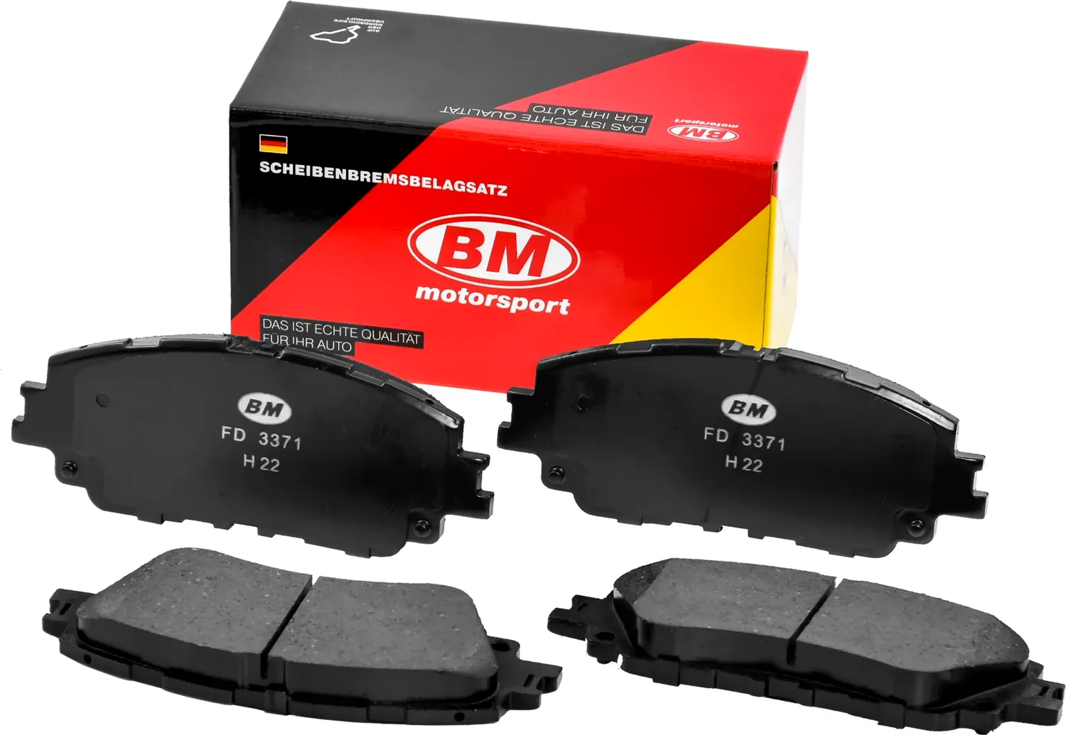 Колодки тормозные дисковые TOYOTA CAMRY пер. (BM) BM. Артикул FD3371