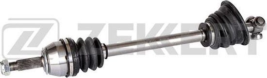 Полуось (привод в сборе, приводной вал) Zekkert передняя левая для Renault Clio I 1990-1998. Артикул AW-4292