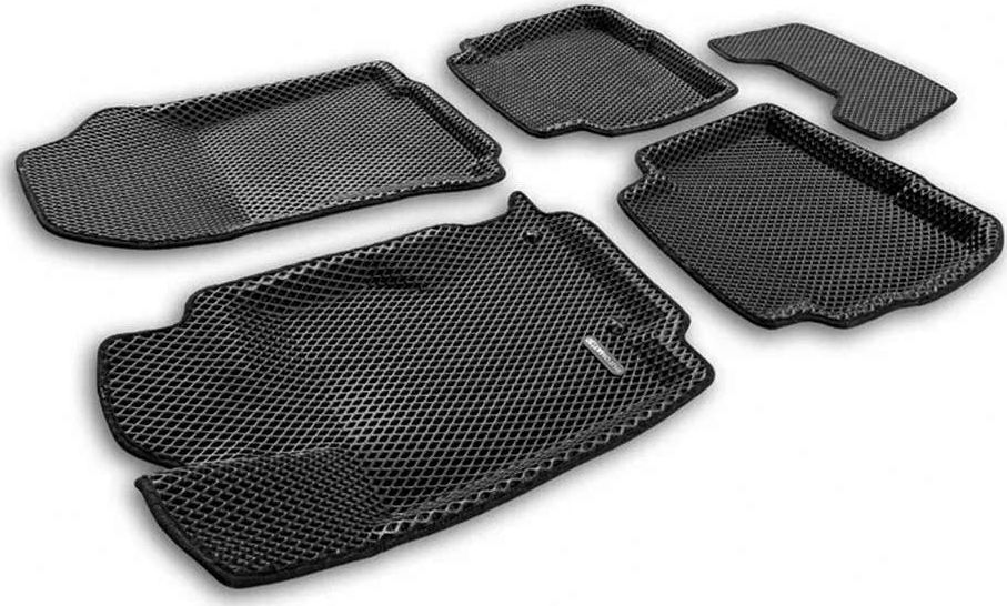 Коврики Euromat 3D EVA для салона Subaru Outback VI 2019-2026. Артикул EM3DEVA-004711