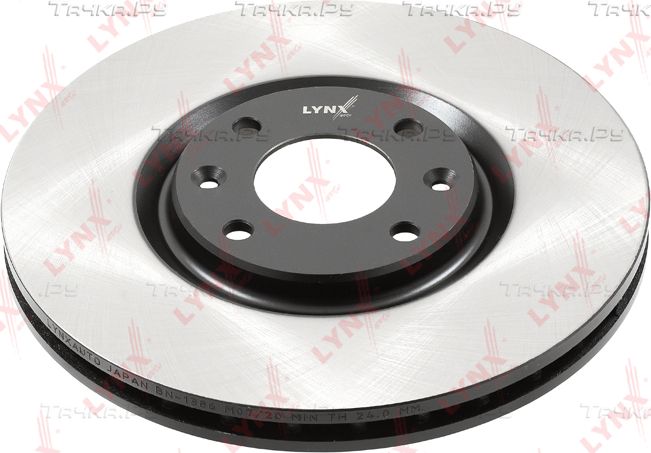 Тормозной диск LYNXauto передний для Citroen C4 II 2009-2026. Артикул BN-1386