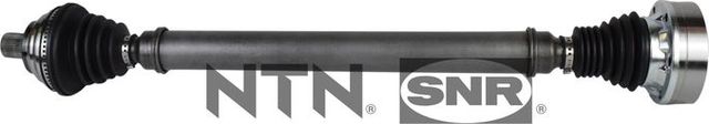 Полуось (привод в сборе, приводной вал) NTN / SNR передняя передняя правая для Volkswagen Golf Sportsvan I 2014-2026. Артикул DK54.014