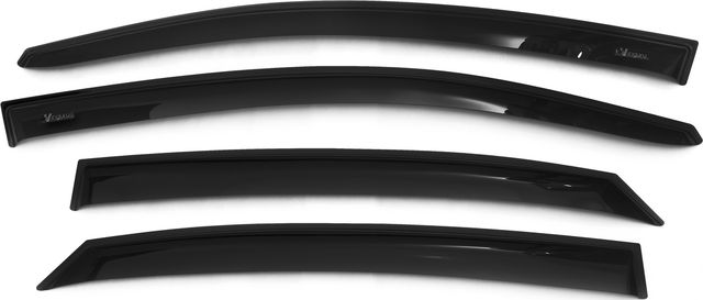 Дефлекторы Vinguru для окон Hyundai Solaris II седан 2017-2026. Артикул AFV87817