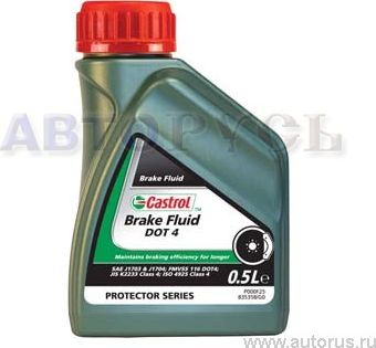 Castrol Brake Fluid DOT 4, 500 мл. Артикул 155BD0
