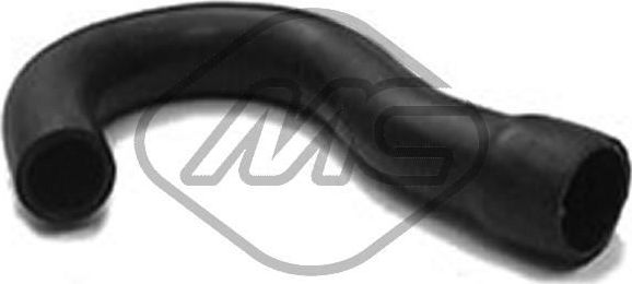 Патрубок радиатора (системы охлаждения) Metalcaucho. Артикул 94137