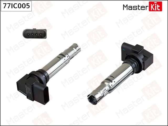 Катушка зажигания VAG GOLF IV/V/LUPO/BORA/FABIA/OCTAVIA/A2 (Master KIT) Master KIT. Артикул 77IC005