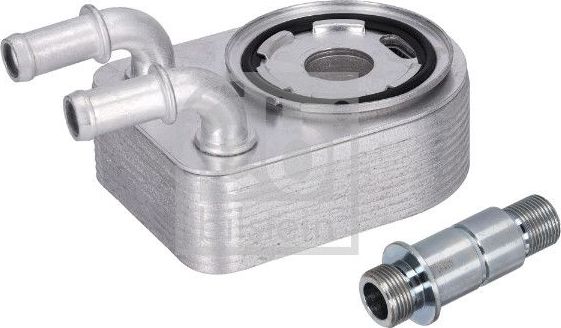 Радиатор масляный (маслоохладитель) для двигателя Febi Bilstein (алюминий) для Jeep Patriot 2008-2017. Артикул 106877