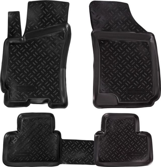 Коврики Airline с высоким бортиком для салона Chevrolet Lanos 1997-2009. Артикул ACM-PS-22