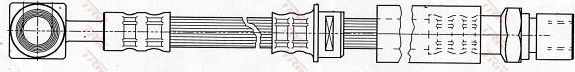Тормозной шланг TRW. Артикул PHD676