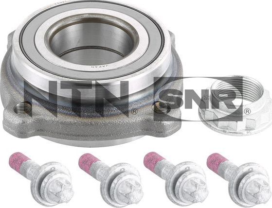 Ступичный подшипник (комплект) NTN / SNR задний для BMW X1 I (E84) 2009-2015. Артикул R150.50