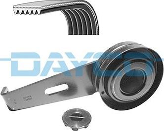 Приводной ремень поликлиновой с роликами (комплект) Dayco для Citroen ZX 1991-1997. Артикул KPV001