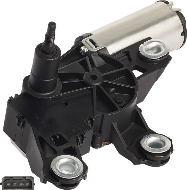 Мотор стеклоочистителя (моторчик дворников) StartVOLT задний для Skoda Fabia I 1999-2008. Артикул VWB 1805