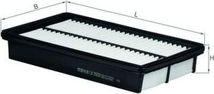 Воздушный фильтр Mahle. Артикул LX 2632