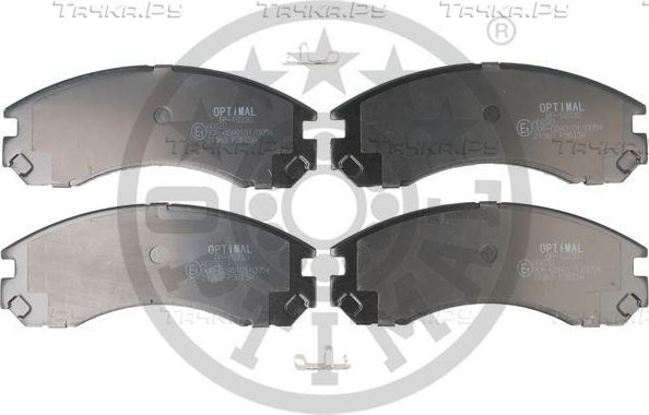 Тормозные колодки Optimal передние для Mitsubishi L400 1995-2005. Артикул BP-10330