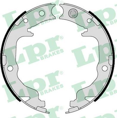 Тормозные колодки (стояночная тормозная система) LPR. Артикул 09540