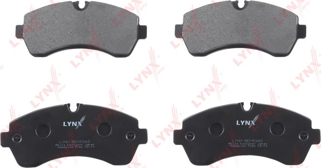 Тормозные колодки LYNXauto. Артикул BD-5343