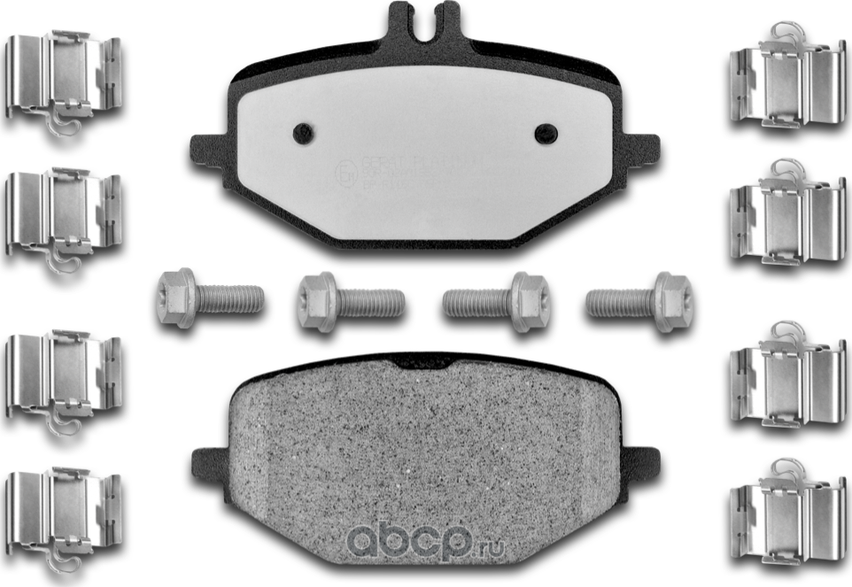 Тормозные колодки Gerat BP-R116C (задние) Ceramic Gerat. Артикул BPR116C