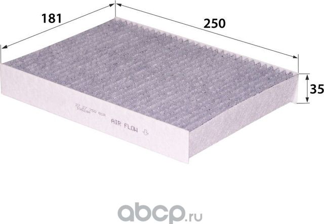 AC-215C OEM 27277-4BR0A (фильтр салонный) (RB-Exide). Артикул AC215C