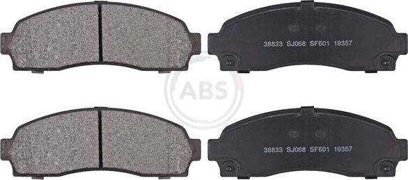 Тормозные колодки ABS. Артикул 38833