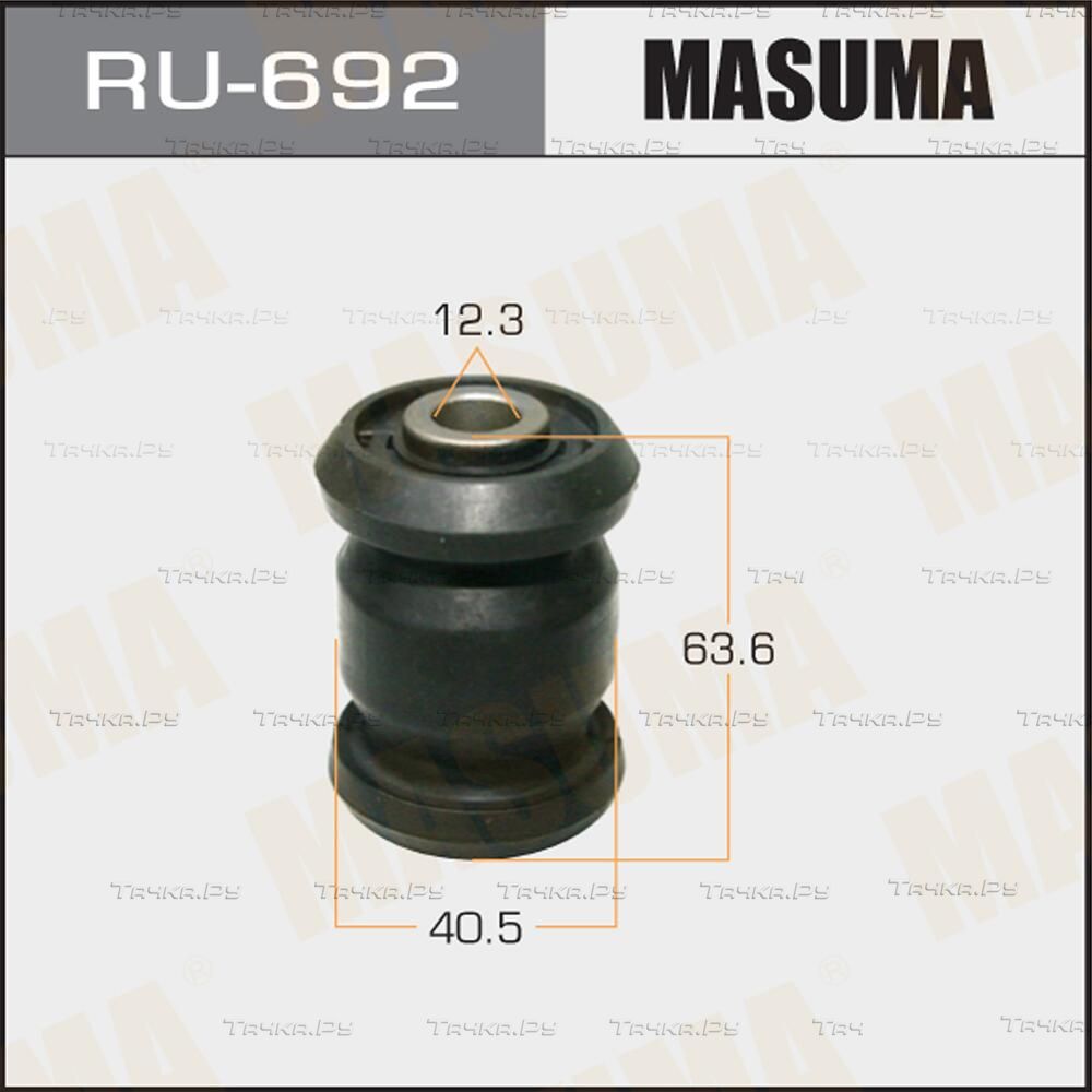 Сайлентблок переднего рычага подвески Masuma. Артикул RU-692